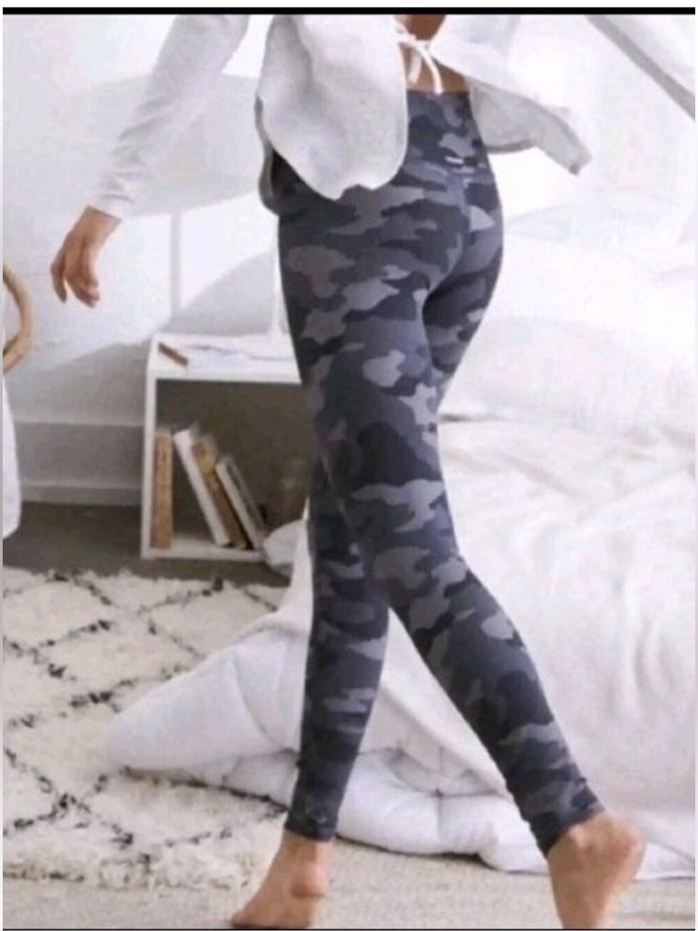 Aerie Chill.Play.Move High-Waist Leggings - Gray Camo